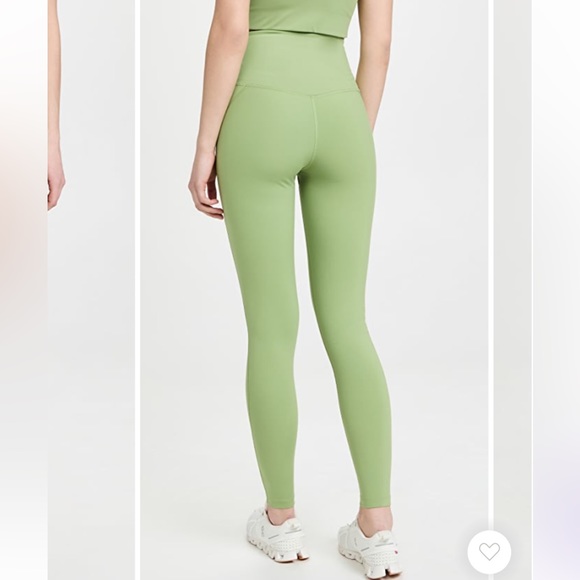 Girlfriend Collective Green High Rose Compressive Leggings - Picture 5 of 9
